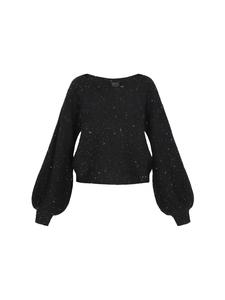Женский свитер черного цвета DreiMaster