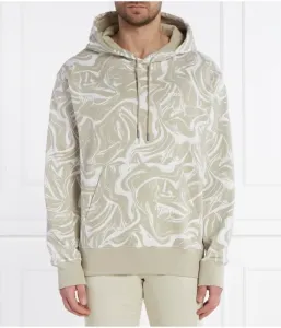 Толстовка We_Ocean regular fit Boss Orange, бежевый