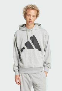 Худи Adidas Sportswear ESSENTIALS BIG, Medium Grey/Heather Black/Grey