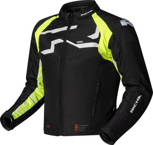 Водонепроницаемая текстильная мотоциклетная куртка Richa stradale tex, Black/Yellow
