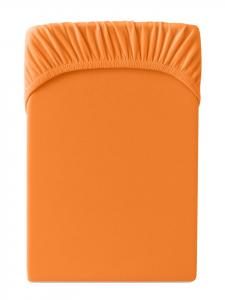 Cats Collection Простыня на резинке из высококачественного трикотажа, оранжевого цвета