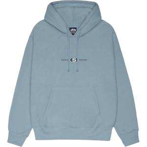 Толстовка FW25 WORLDWIDE DOT HOODIE Unisex Stussy, синий