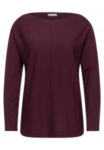 Свитер STREET ONE Dolman, темно-красный