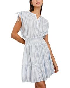 Саминa Платье со сборками Rails, синий