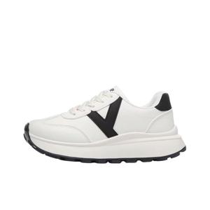 Alxnan Женские низкие кэжуал кеды черные, цвет Black