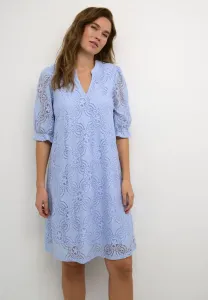 Платье cuolu с коротким рукавом и кружевом в повседневном стиле Culture, Cashmere Blue