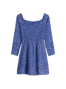 Платье Bershka, цвет Blue/Navy