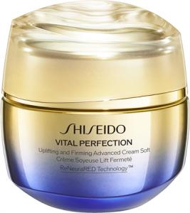 Легкий дневной и ночной укрепляющий крем Shiseido Vital Perfection Uplifting and Firming Advanced Cream Soft, 50 ml