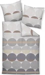 Комплект постельного белья Janine Design Mako-Satin 87104 JD Цвет серый песок Размер 155x220+80x80 Original Janine