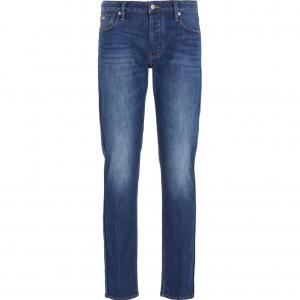 Слим джинсы EMPORIO ARMANI, синие
