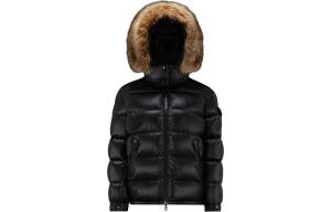 Пуховик женский черный Moncler