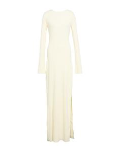 Макси платье Mach & Mach, кремовый