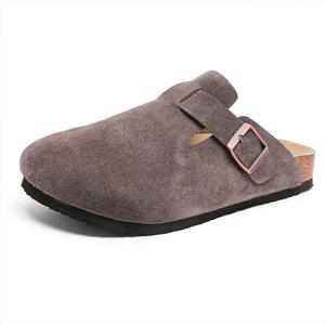 MADALLO Устойчивые к истиранию закрытые тапочки унисекс Умбер, цвет Umber