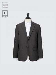 Пиджак kando Uniqlo, темно-серый