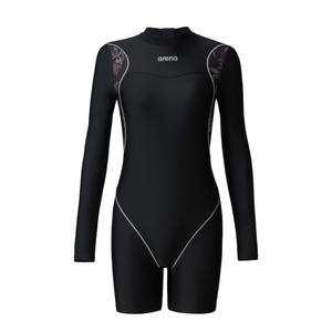 Купальник сплошной женский черный Arena