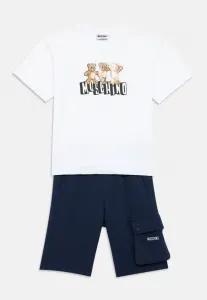Шорты унисекс Moschino, White/Blue Navy