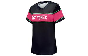 YONEX Обычная футболка женская черная