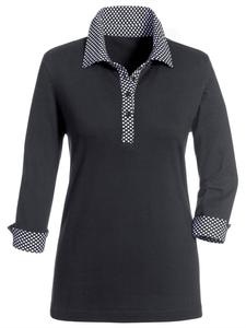 черная рубашка-поло WITT WEIDEN