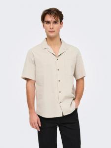 Рубашка ONLY & SONS, бежевый