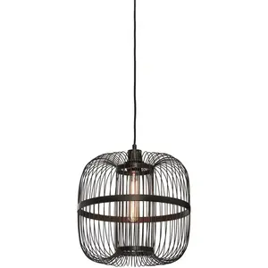 Подвесной светильник HOKKAIDO E27 1 шт. Good&Mojo, черный