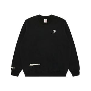 Свитшот с принтом A Bathing APE Aape, черный
