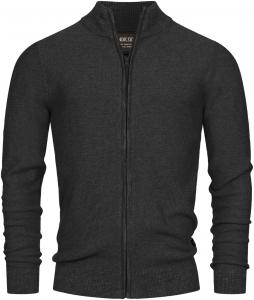 INDICODE JEANS Вязаный кардиган в черном цвете