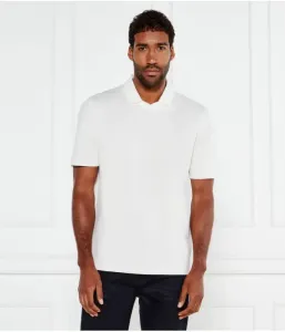 Поло Dimersve relaxed fit Hugo, белый