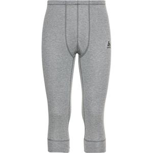 Брюки 3/4 бл низ 3/4 активный теплый эко Odlo, серый