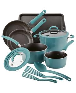 Коллекция посуды с антипригарным покрытием Cook and Create Rachael Ray, Agave Blue