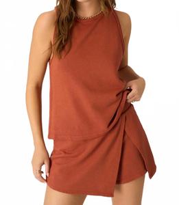 Терри-топ Otherside в цвете ржавчины PROJECT SOCIAL T, Rust