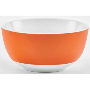 Миска для мюсли van Well Vario, 6 шт., фарфор, пригодна для посудомоечной и микроволновой печи, Ø 14 см Van Well, оранжевый/белый