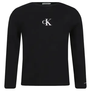 Блузка стандартного кроя Calvin Klein, черный