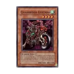 CCG Наездник Хаоса Густаф (Супер Редкий), Yu-Gi-Oh - Invasion of Chaos - Singles