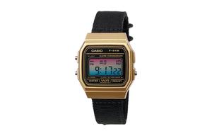CASIO Часы Retrofit Series Quartz Movement Nylon Strap Watch Men's Watch Black Dial