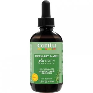 Укрепляющее масло для волос и кожи головы с биотином, розмарином и мятой 95 мл Cantu