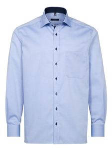 Рубашка с длинными рукавами светло-голубого цвета Eterna