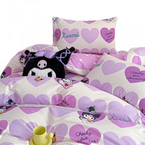 100% Cotton Single Item Set Series Пододеяльник All Season All Sanrio, Gluttonous Kuromi