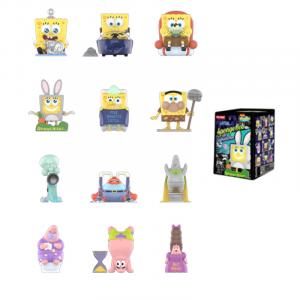 Слепой бокс SpongeBob Life Transition Collection, одиночный мистический бокс/полный бокс 12 шт POP MART