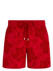 Сверхлегкие и компактные шорты для плавания Ribbons Turtle Vilebrequin, красный