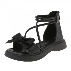 Детские сандалии с высоким берцем, устойчивые к истиранию. Для детей от 3 до 7 лет. TONYBEAR, черный