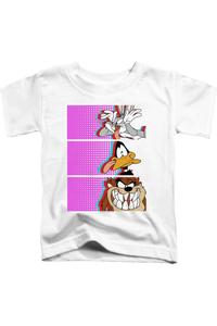 Футболка с коротким рукавом Looney Tunes Tiles для малышей Gildan, белый