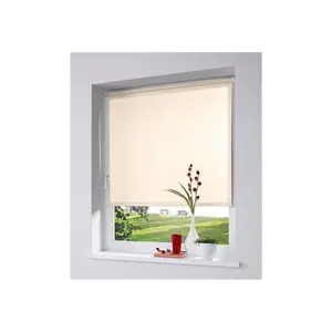 Мой дом «Thamse-Uni» рулонные шторы с боковым подъемом, затемнение, затемнение для конфиденциальности, без сверления, свободно висящие, с зажимной опорой My Home, цвет sand