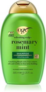 Очищающий шампунь с розмарином и мятой для жирной кожи головы Ogx, 385 мл