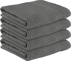 Банное полотенце Erwin Müller 4er-Pack 162065, 100x1x150 см, антрацитовый