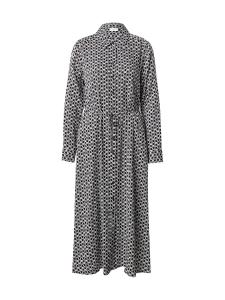 Платье-рубашка COMMA, Black/White