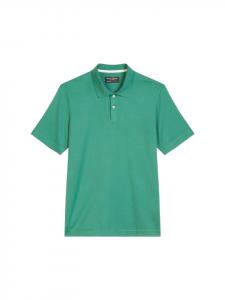 Marc O'Polo Футболка-поло DfC, стандартный цвет, эвкалиптово-зеленый