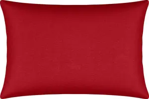 Наволочка Organic Pillowcase Munich "burgundy 40x60 cm" Erwin Müller