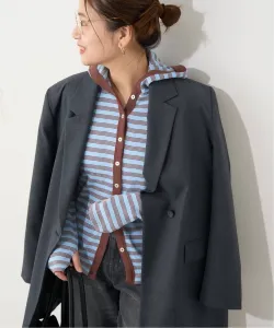 Кардиган с капюшоном JOURNAL STANDARD в рубчик, цвет Blue A