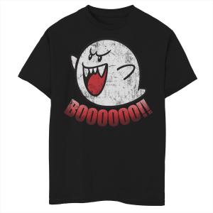 Футболка с рисунком Nintendo Super Mario Boo для мальчиков 8–20 лет Licensed Character