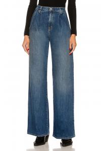 Flora Wide Leg Джинсы Nili Lotan, Classic Wash